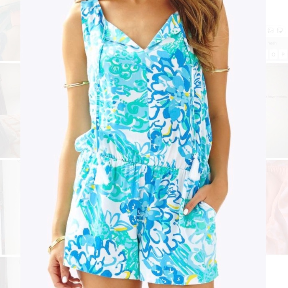 Lily Pulitzer romper